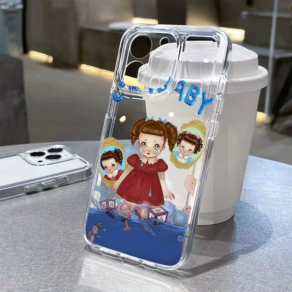 Singer M-Melanie M-Martinez Phone Case for Infinix Hot 10 20 30i 50 60 Pro Plus Play 4G 5G Transparent Soft TPU Back Cover - view 4
