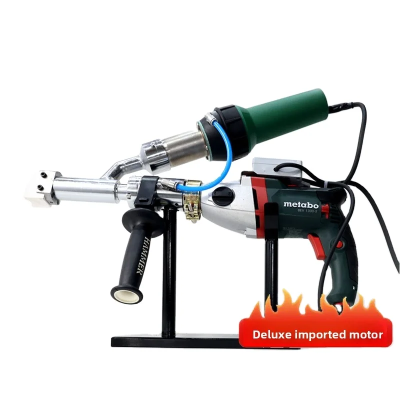 Portable Industrial Grade Extrusion Plastic Welding Gun PP/PE Hot Melt Extrusion Rod Type Hot Air Welding Machine Electric