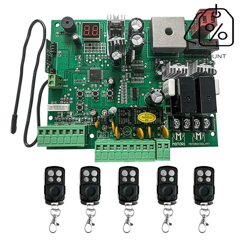 سرعة اللوحة الأم للتحكم في الباب ABMF - توصيل وتشغيل قابل للتعديل للوحة محرك باب المرآب