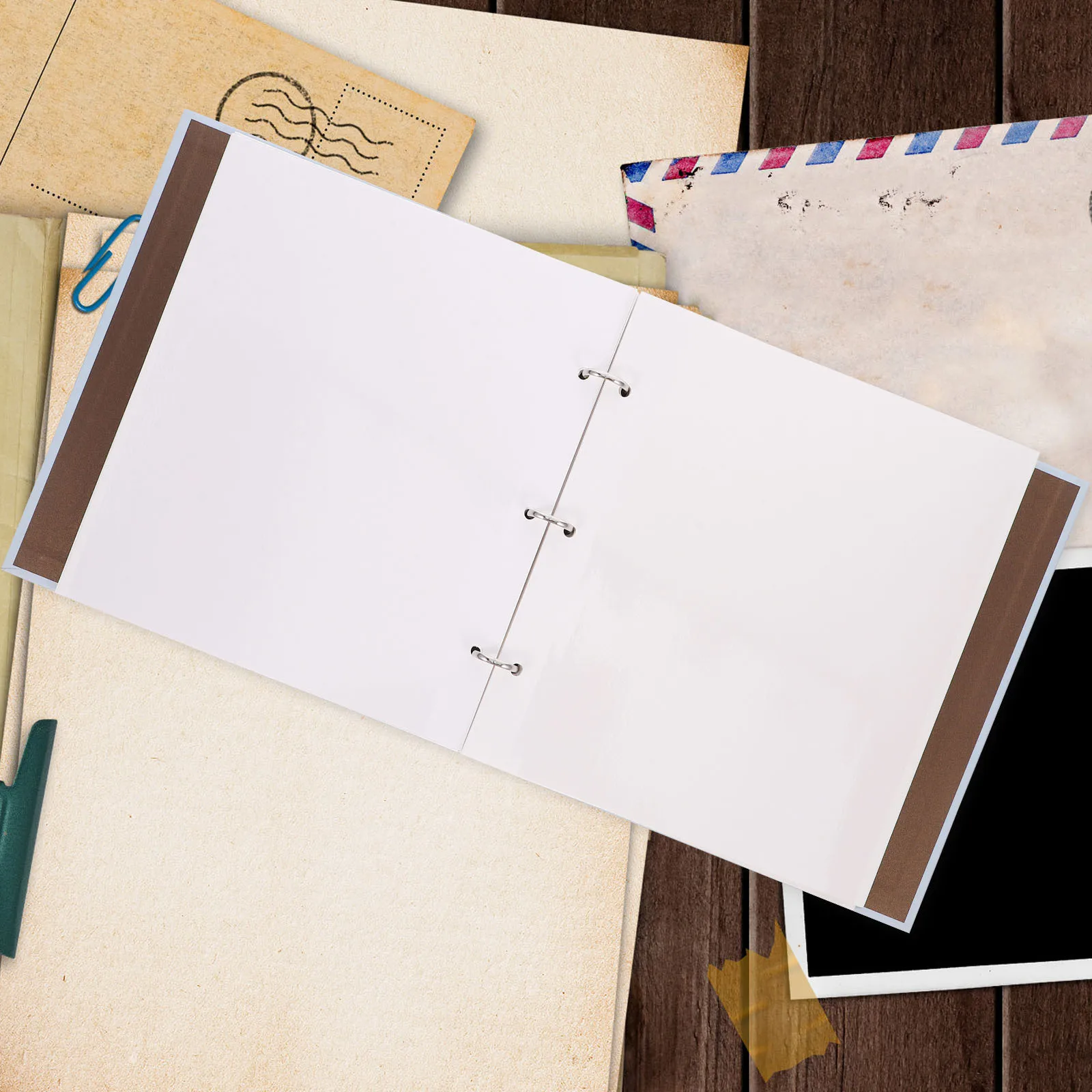 1pc Pressed Flower Book Plant Specimen Holder Dried Flower Storage Album Loose-Leaf Diy Craft Notebook Travel Business