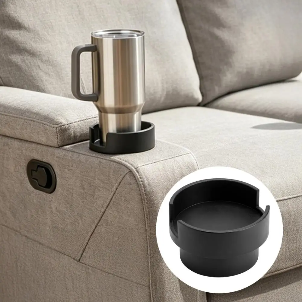 Spill-proof Coaster No Tool Installation Cup Holder Universal Sofa Cup Holder Adapter Expandable Drink Stabilizer for Mugs Wine