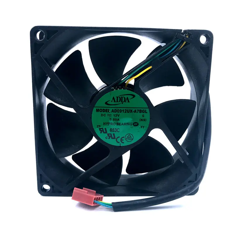 New 92mm 90mm PWM 12V FAN FOR ADDA AD0912UX-A7BGL 9225 3900RPM 50CFM CPU Cooling Fans