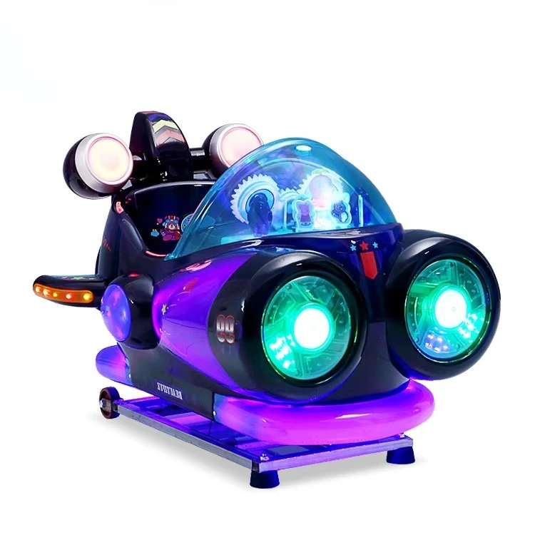 OEM New Wholesale Coin Operated Electric Game Machine  Children Swing Ride on Car for Shopping Mall