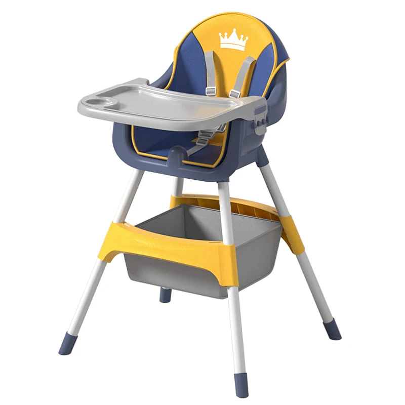 Hot Selling  latest version Portable Foldable Children Dinner Feeding Baby High Chair For Baby Eating