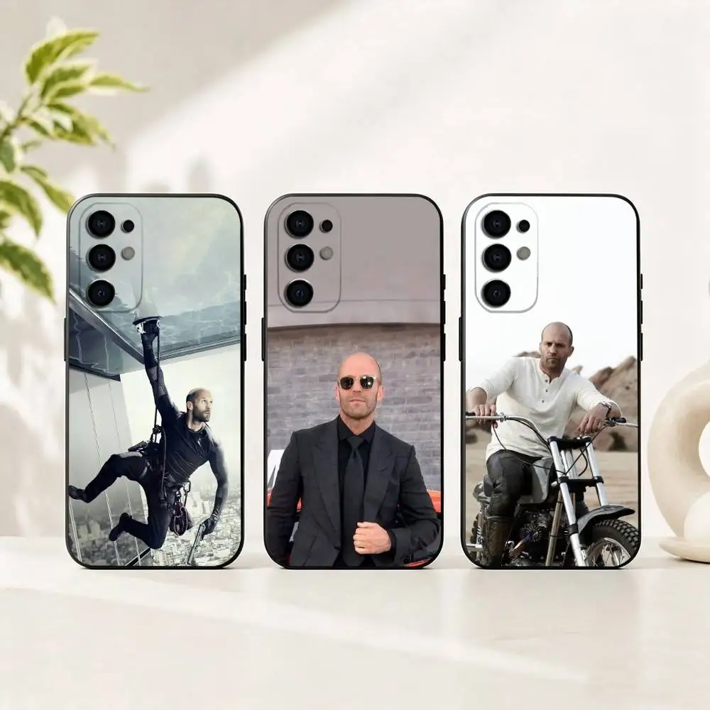 J-Jason-N Statham Actor gift Phone Case For Samsung S25,S24,S21,S22,S23,S30,Ultra,S20,Plus,Fe,Lite,Note,10,Black Cover