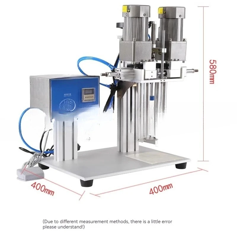 

Desktop Automatic Capping Machine Trigge Cap Capper Twist Sealing Plastic Glass Dropper Spout Pouch Bottle Capping Machine