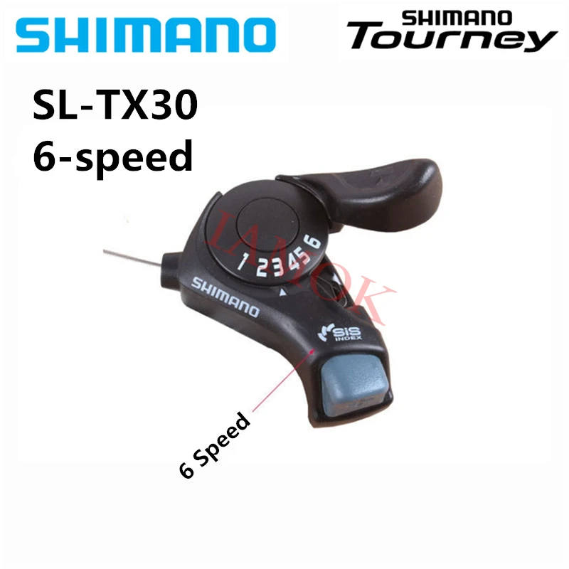 SHIMANO TOURNEY SL-TX30 Mountain Bike Thumb Shifter Plus Iamok 3/6-speed Shift Lever Bicycle Parts