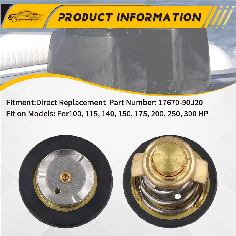 

A30P-17670-90J20 Thermostat Fit For SUZUKI Outboard Motor 100-300HP 150APL 175APX2 200APX