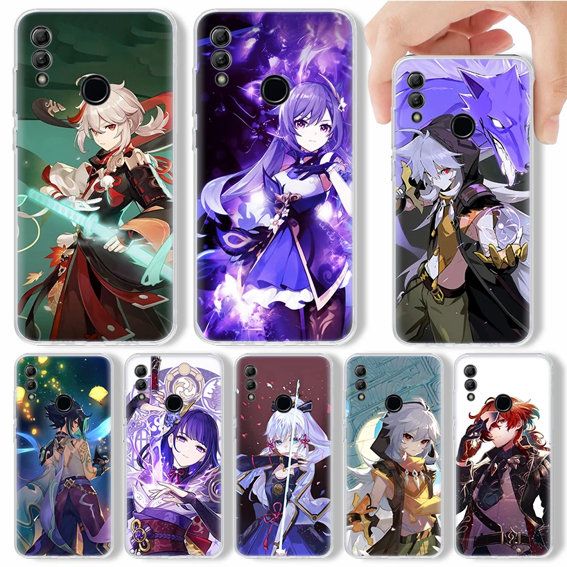 Hot Genshin Impact Game Phone Case For Xiaomi Redmi 9 9A 9C 9T 10 10A 10C 8 8A 7 7A 6 6A S2 K20 K40 Pro Soft Cover Silicone Shel