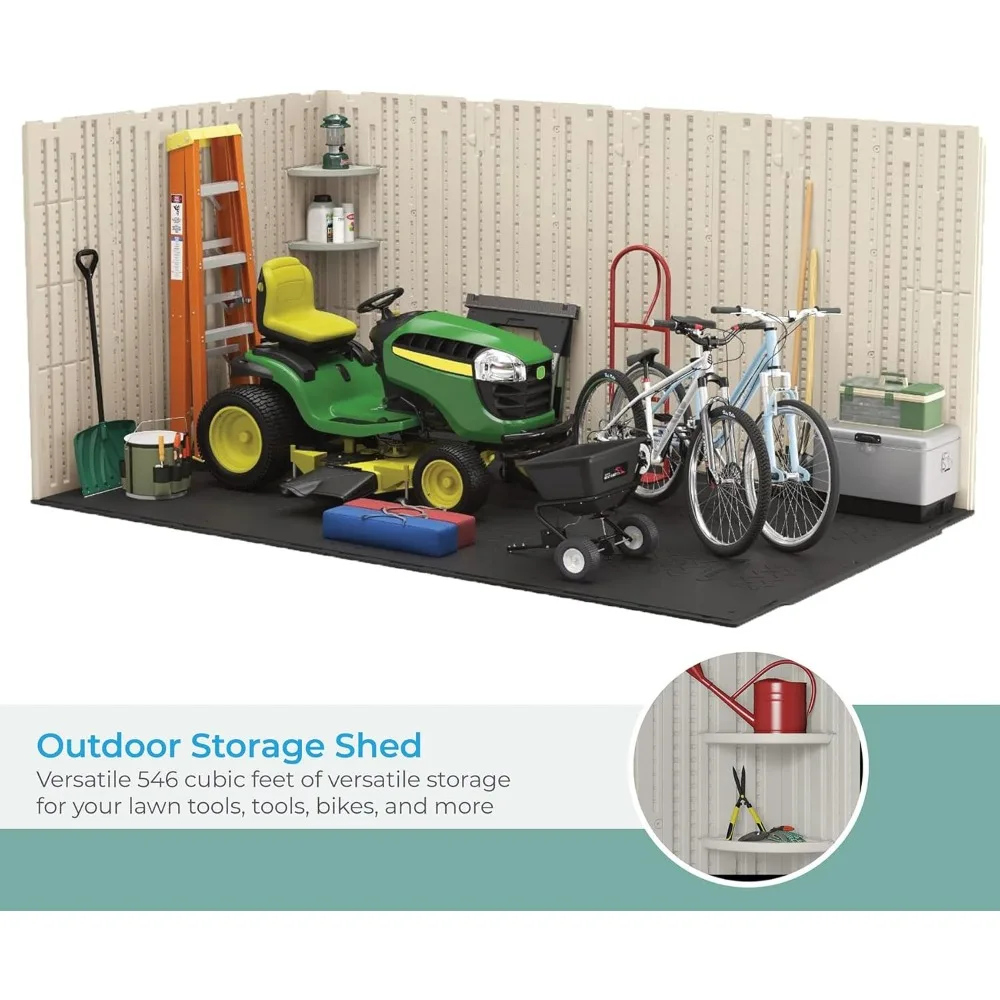 Heavy-Duty Resin Storage Shed