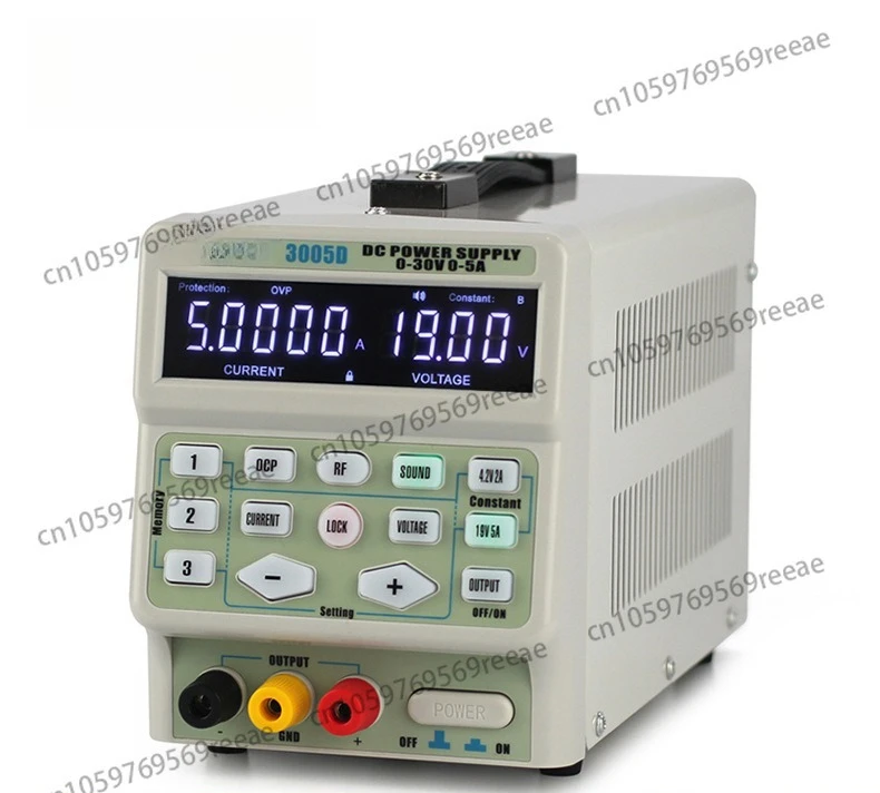 

Цифровой программируемый коммуникационный блок питания 3005D для обслуживания мобильных телефонов, регулируемый, 30В 5А, с переключателем