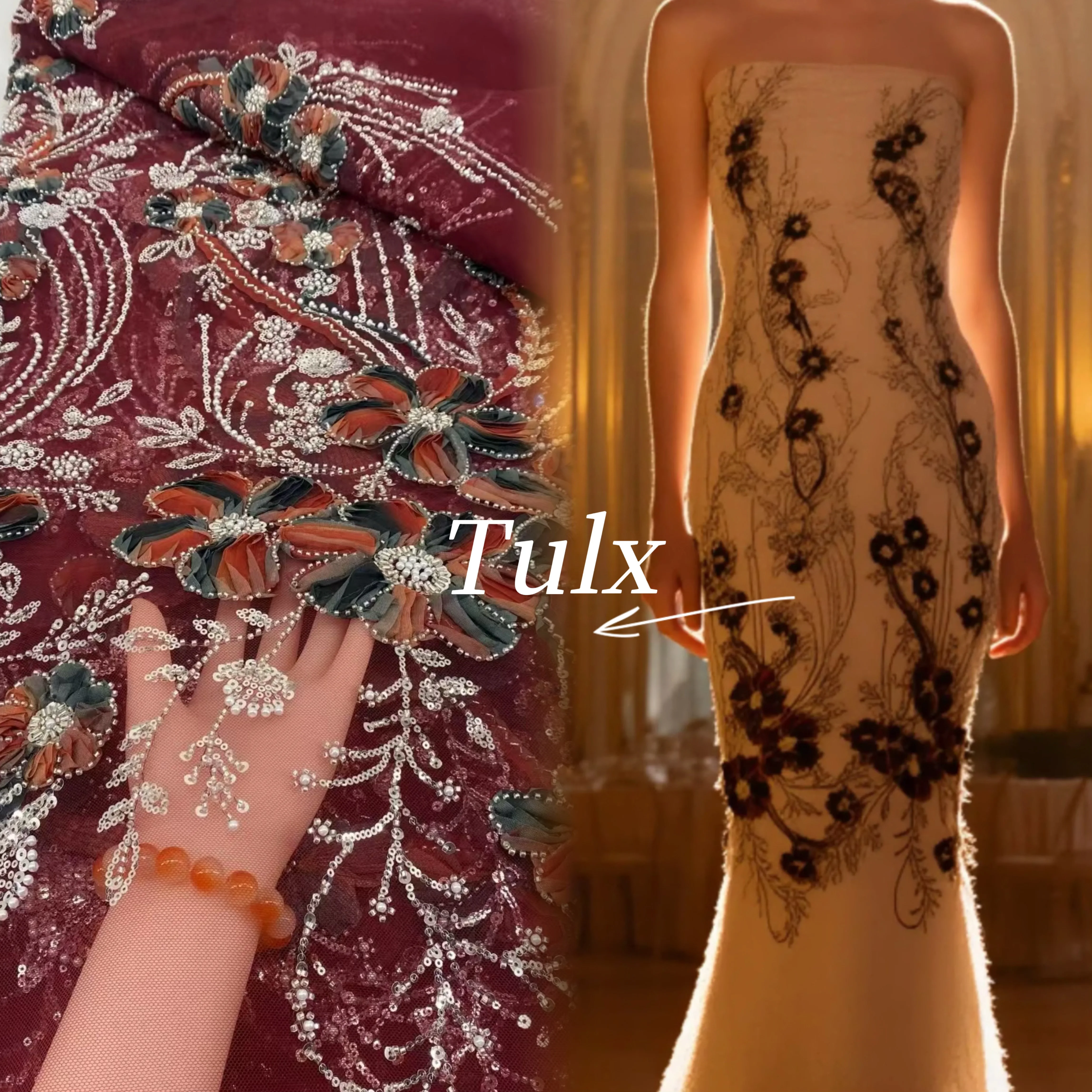 

Роскошная африканская кружевная ткань для свадьбы, 3D цветочная вышивка, французские нигерийские блестки, высокое качество, 5 ярдов