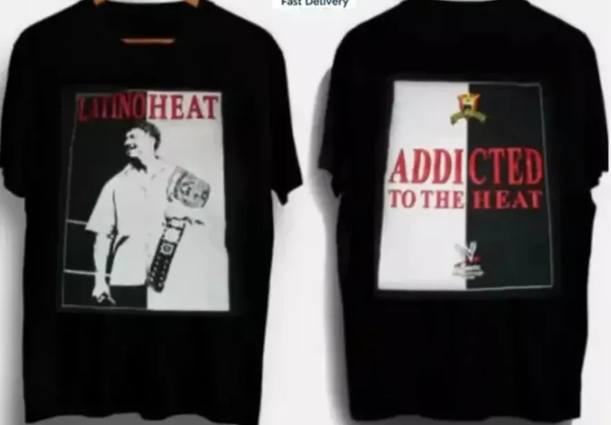 

Двусторонняя футболка Eddie Guerrero Latino Heat, тяжелая футболка