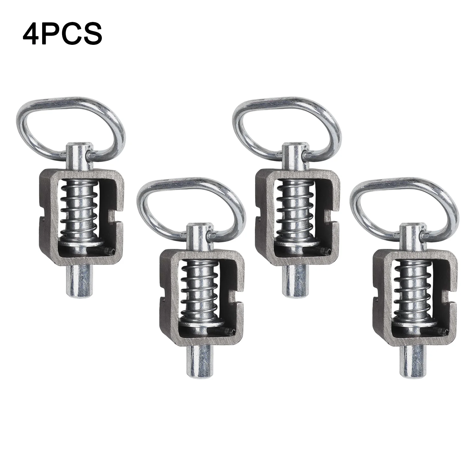 24pcs Heavy Duty Trailer Gate Latch with Resistant Spring Lock Assembly for Easy Installation and Secure Transport