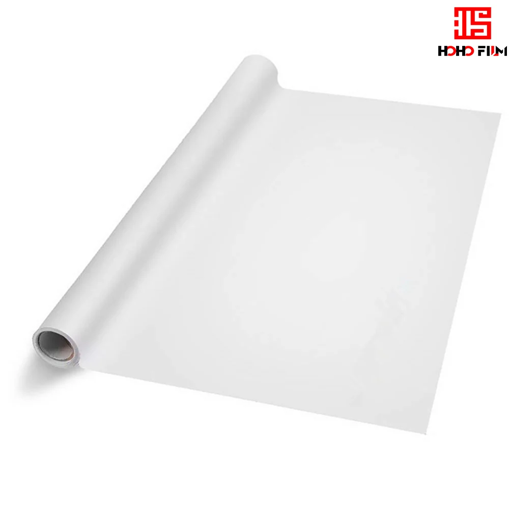 

HOHOFILM 100cmx600cm Whiteboard Film Writing Film White Board Wall Poster, PET Film House School Use convenient