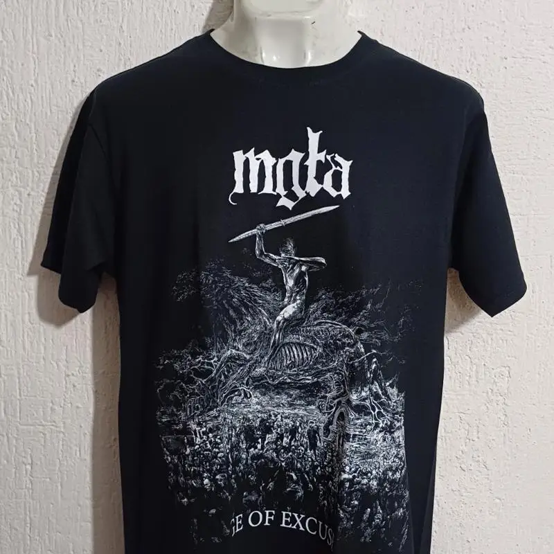 Mgla Age Excuse T Shirt Black Metal Uada Sargeist Batushka Watain