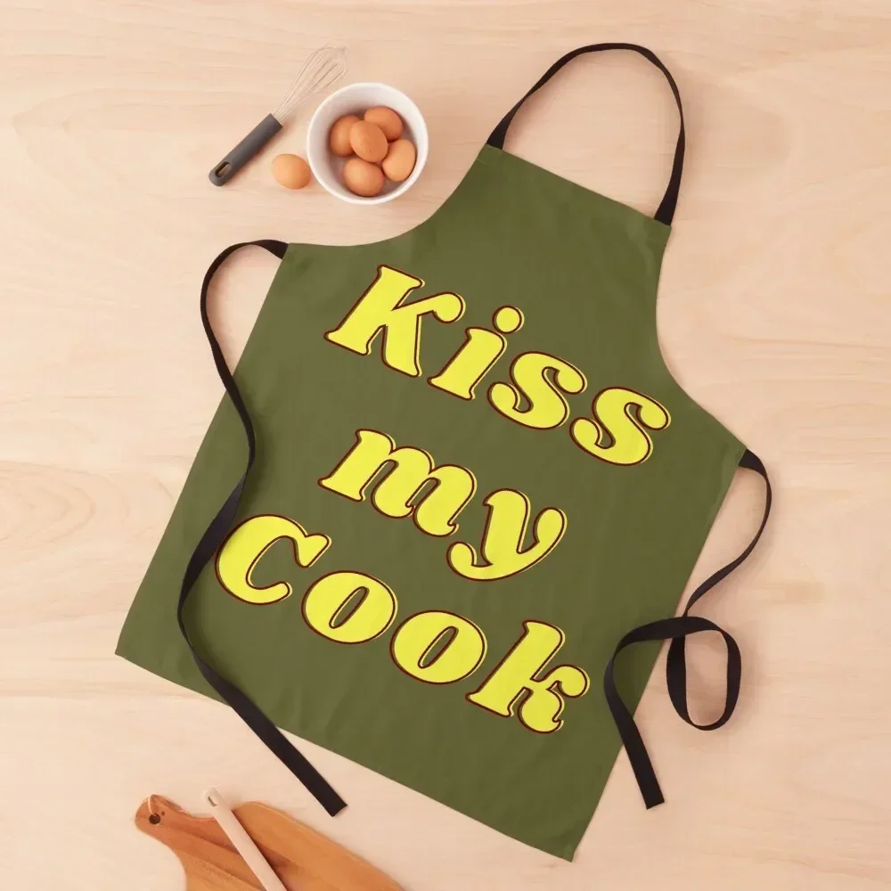 

Kiss my Cook Apron For Nail Stylist Children'S beauty master Apron