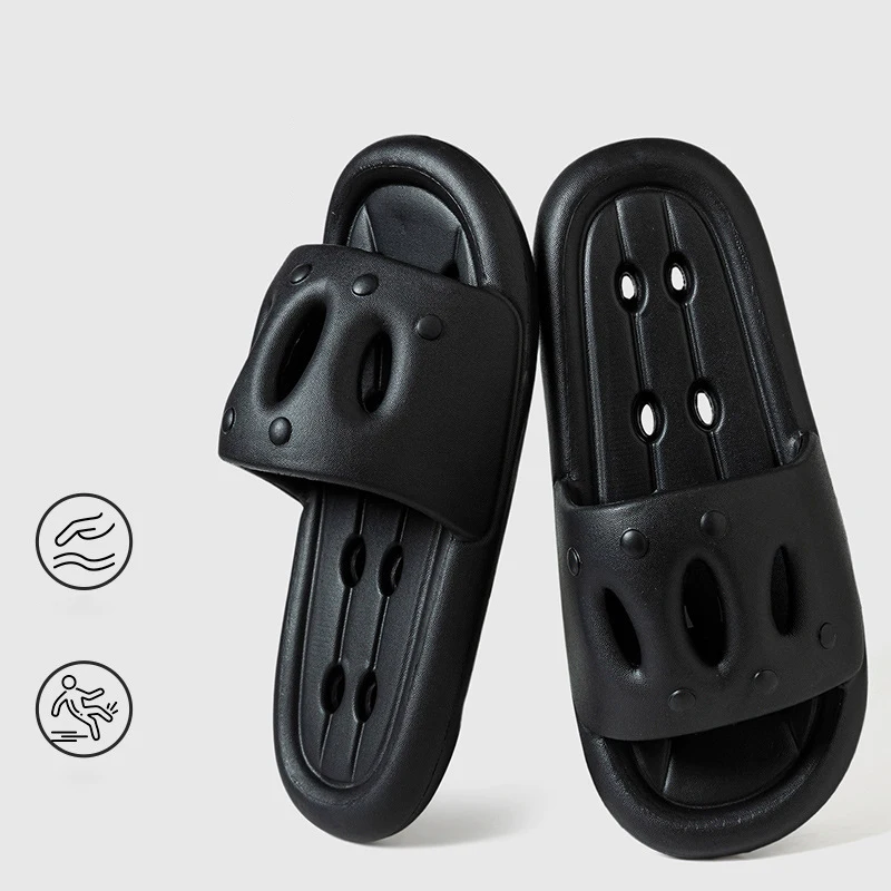 

Шлепанцы Cloud Comfort EVA для мужчин и женщин, нескользящие тапочки для душа, летние домашние сандалии с мягкой подошвой