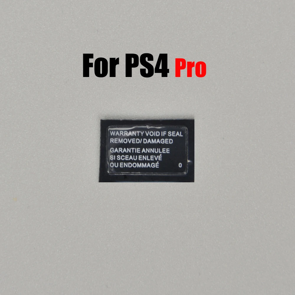 GSF 5PCS Label Sticker For PS4 Pro Slim 1000 1100 1200 2000 Console Housing Seals Tamper-Proof Label Warranty Repair Sticker