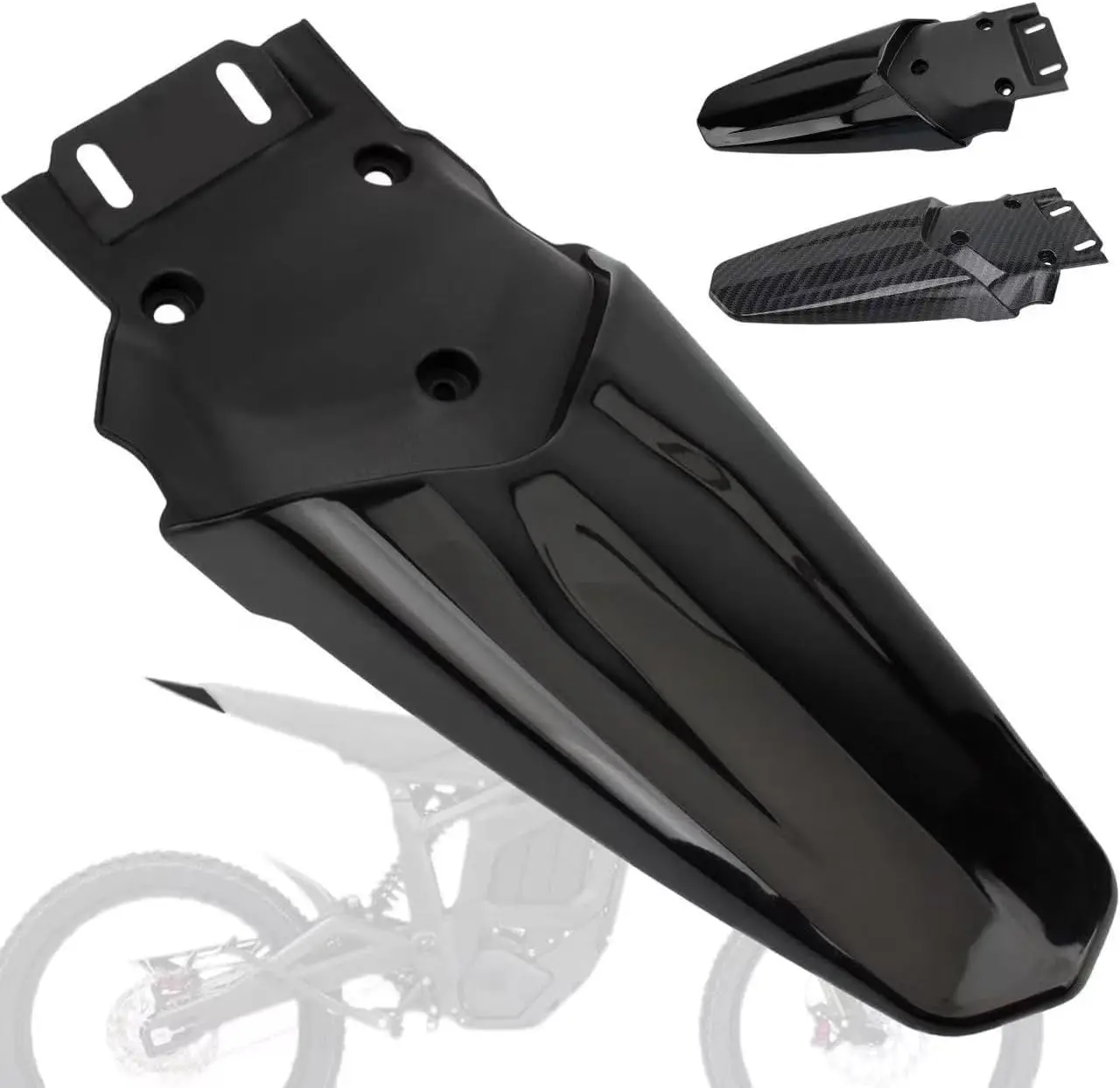 

Задняя защита из углеродного волокна для электрического мотоцикла Talaria MX3 MX4 MX5 (черная)