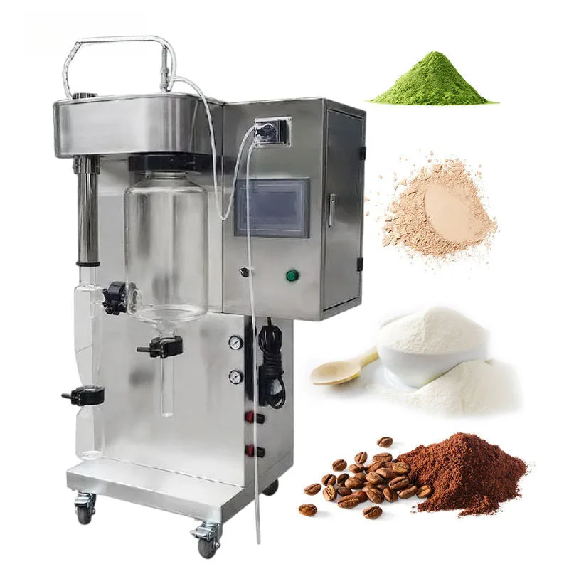 

Mini Small Liquid Drying Equipment Lab Use Milk Salt Coffee Spray Dryer