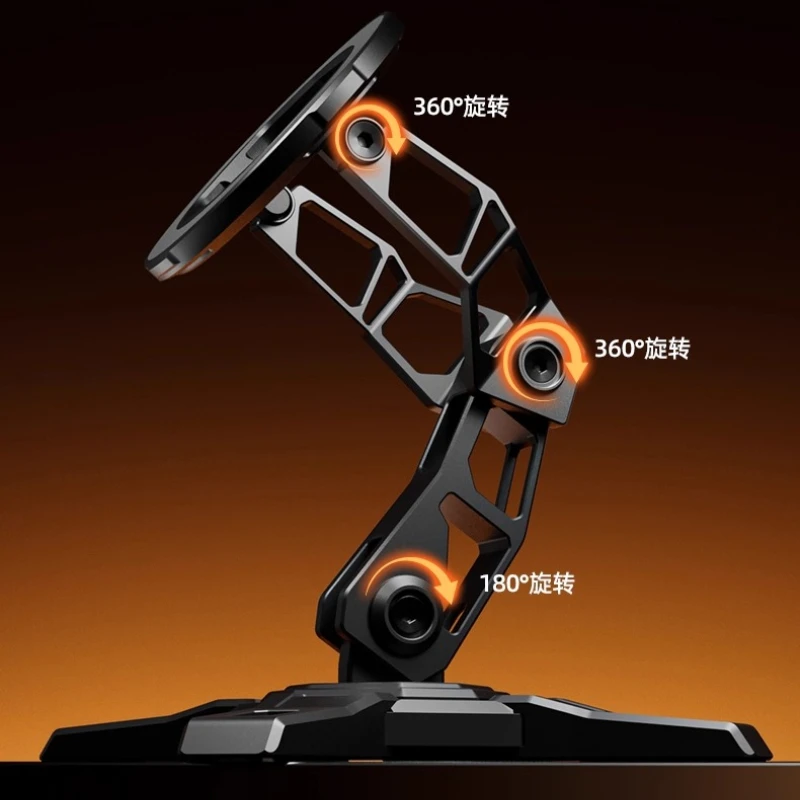 

Magnetic Split Keyboard Stand Custom Metal Robotic Arm Magsafe Can Adjust Rotation EVA2025 New Desktop Bracket phone holder