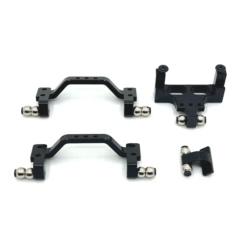 Front Rear Rod Seat Servo Fixing Seat for For WPL 1/16 C64 Toyota Hairakkusu Metal Upgrade Parts RC Car OP Accessories Truggy