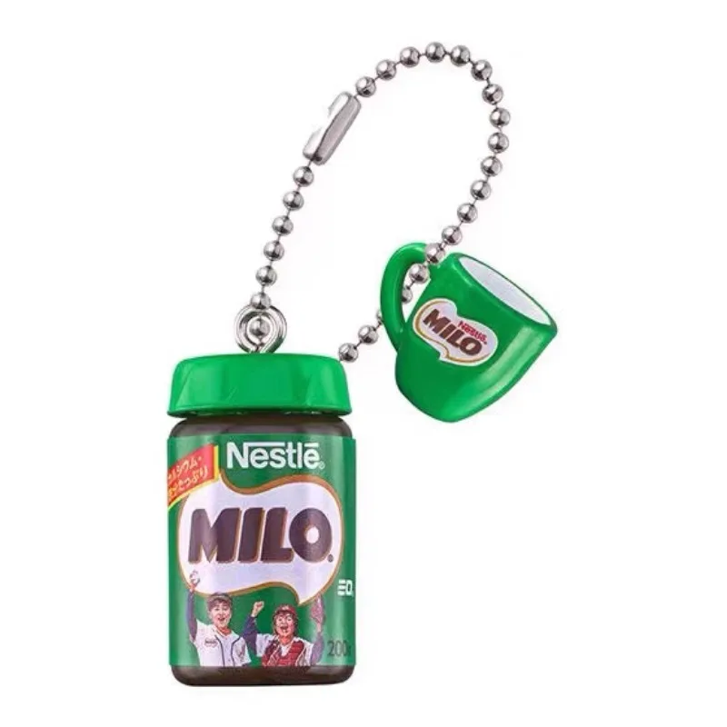 Bandai Gashapon Cute Kawaii Candy Toy Figure Anime Miniature Chocolate Drinkbox Keychain Bag Pendant Model Capsule Toys Gift