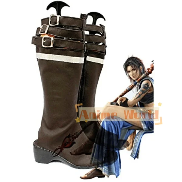 Final Fantasy 13 Oerba Yun Fang Cosplay Shoes Custom Made Halloween Carnival Party Props