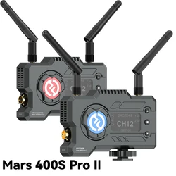 Hollyland Mars 400S Pro II Wireless Video Transmission SDI 0.07s Latency 450ft Range for Live Streaming Advertising Shoot