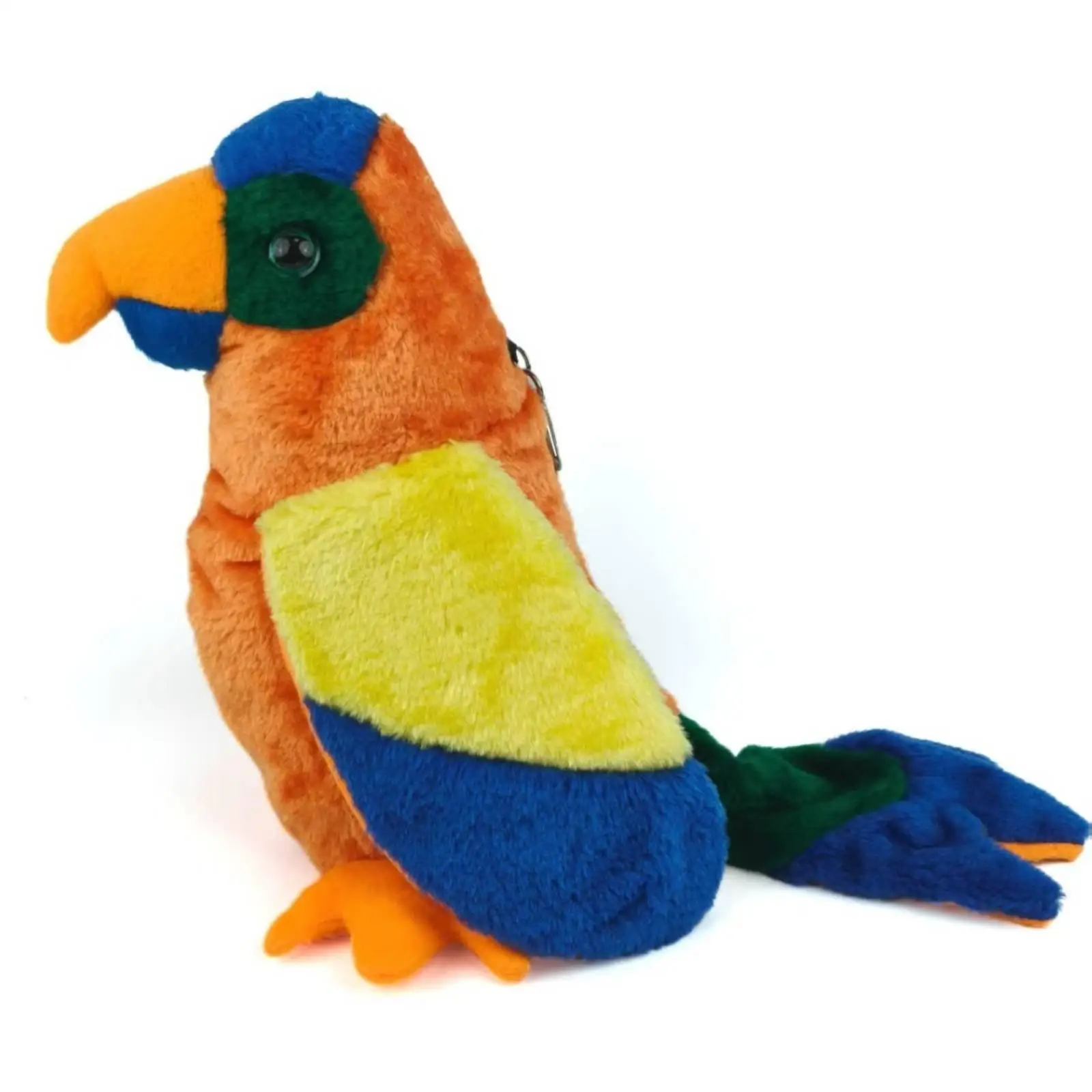 Soft Animal Parrot Shape Golf Headcover Custom Plush Club Cover for Golfing Accessories and Driver Protection