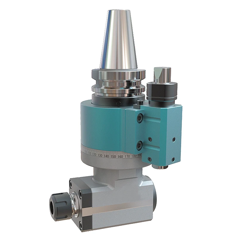 

Andrea AG90-ER20 CNC ER20/25/32/40 Angle Head for CNC Drilling Tapping Milling Machine Horizontal Milling Head