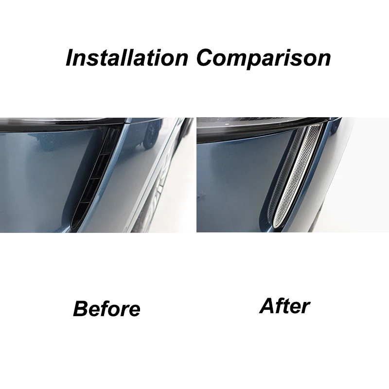 For SERES 9 AITO M9 2024 2025 Car Styling Front Bumper Air Inlet Decorative Protective Frame Accessories