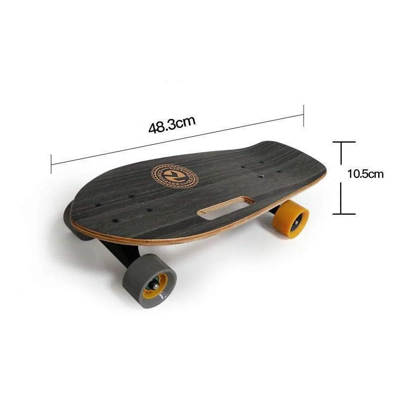 Alat Skateboard Komuter Dewasa Papan Ikan Kecil Genggam EDC Portabel Luar Ruangan