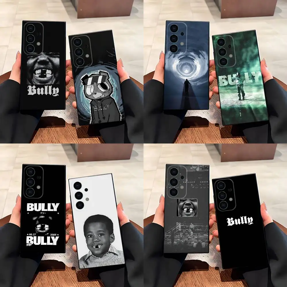 K-Kanye W-West Bully Y-YE For Samsung S 26,25,24,23,22,30,21,10,9,Ultra,Plus,Lite,FE,4,5G Black Soft Case Phone Case