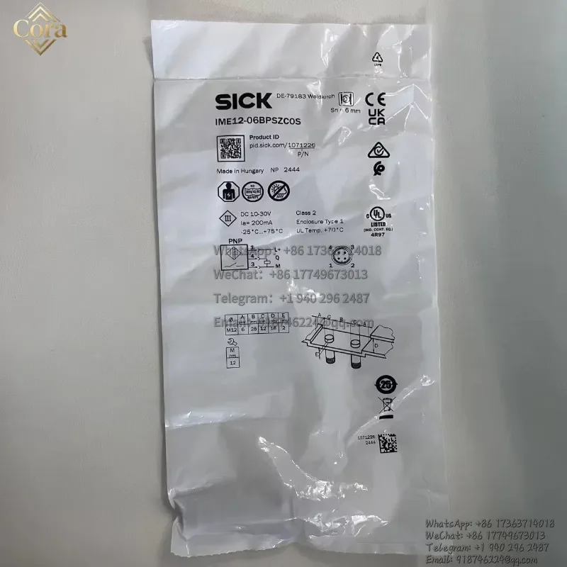 SICK brand IME12-06BPSZC0S part no.: 1071226 INDUCTIVE PROXIMITY SENSORS new in stock