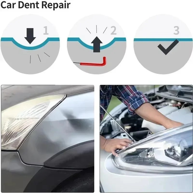 Auto Door Open Grabber Lockout Lock Pick Set Car Air Wedge Bag Pump Key Lost In Car Emergency Open Unlock Tool Long Reach Hook