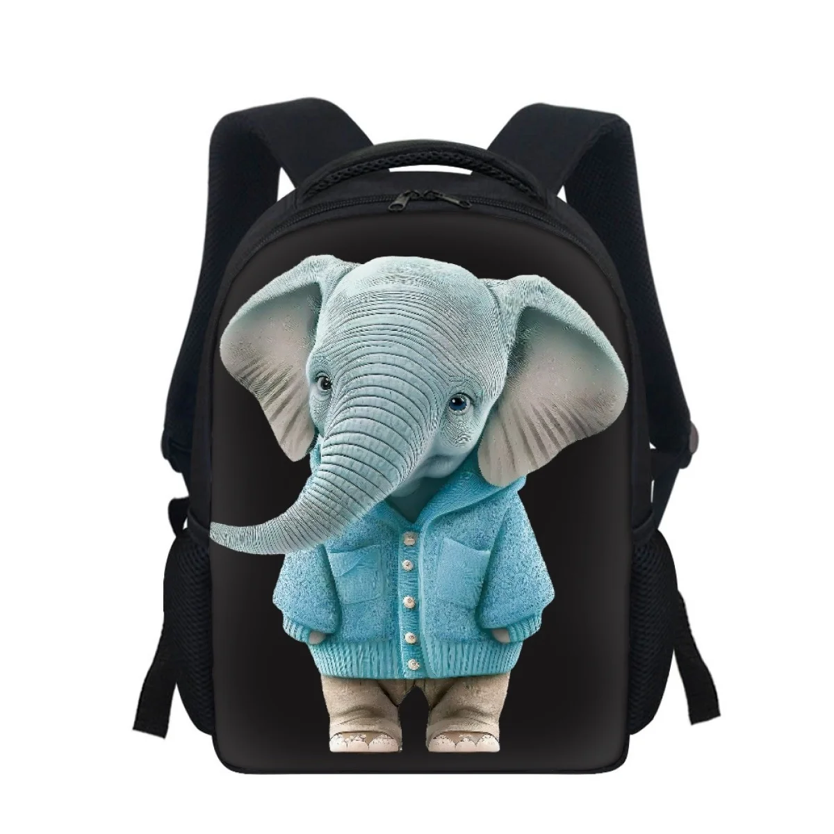 Elefante bonito impressão 3d mochila para crianças criança jardim de infância bookbag moda clássico estudante mochila de alta qualidade escolar