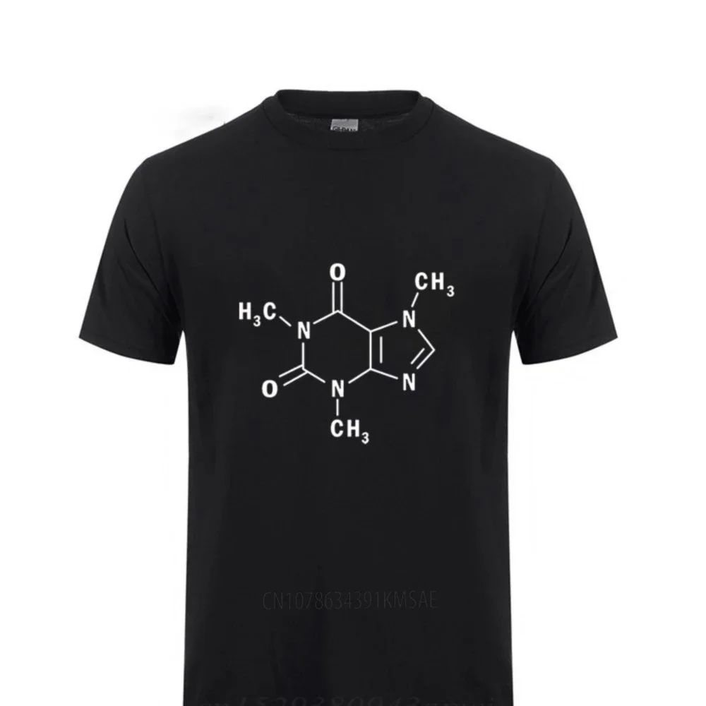 Molecular Formula Science Chemistry T-shirt Men Summer Short Sleeve Cotton T Shirt New Tshirts Men