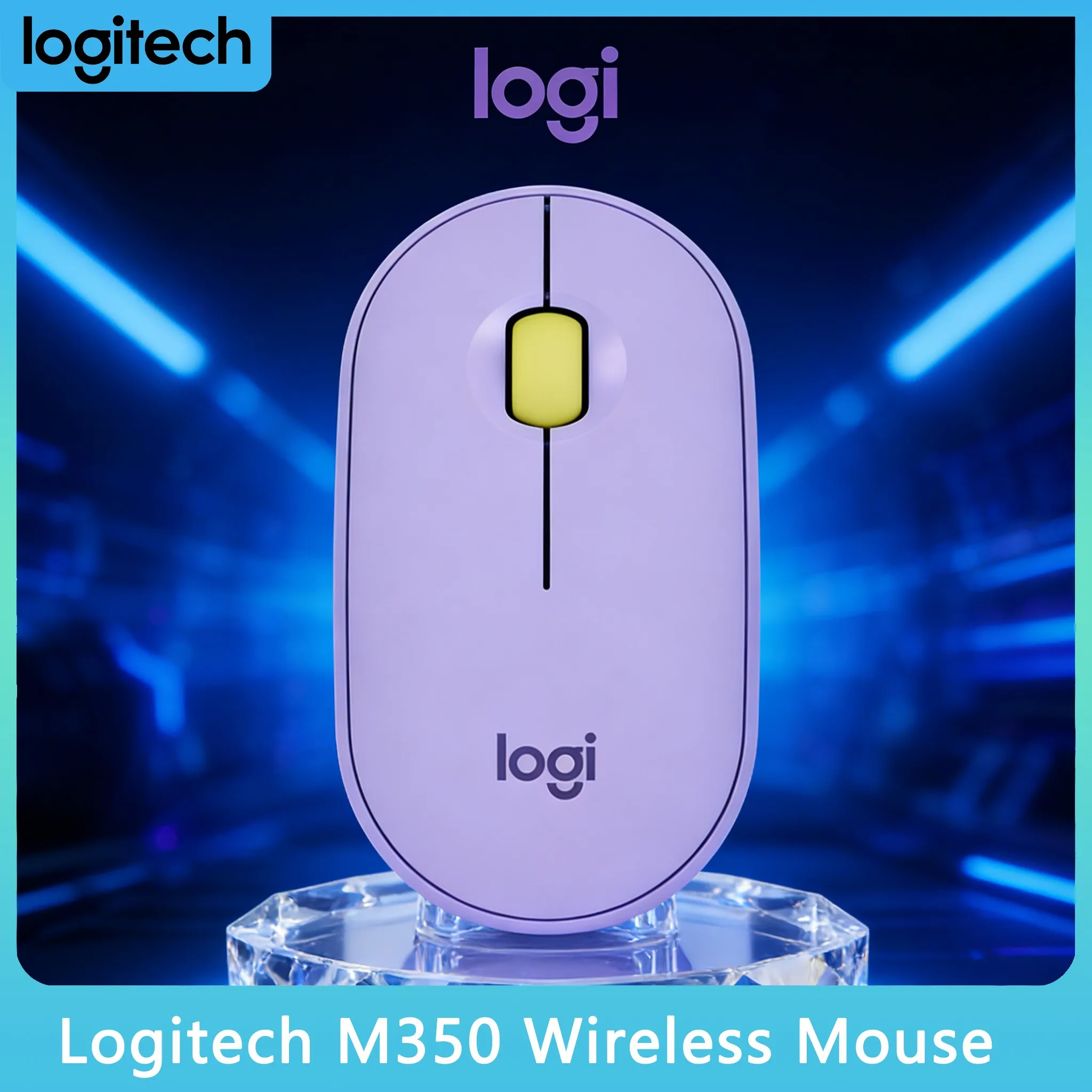

Logitech M350 Laptop Wireless Mouse Ultra-Portable High Value Office