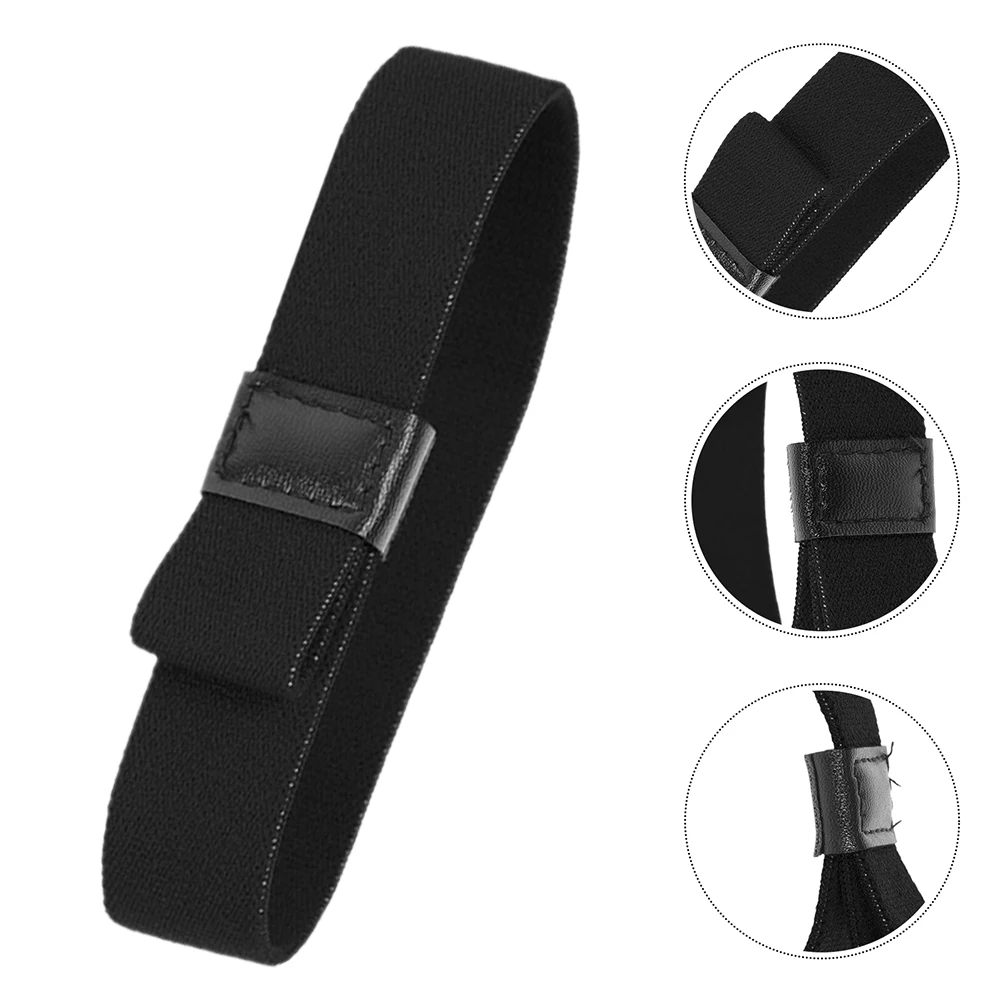 

4Pcs Adjustable Lunch Box Strap Black Elastic Spoon Holder Non Slip Sleeve Band Secure Tight Fit Lunchbox Holder for Work School