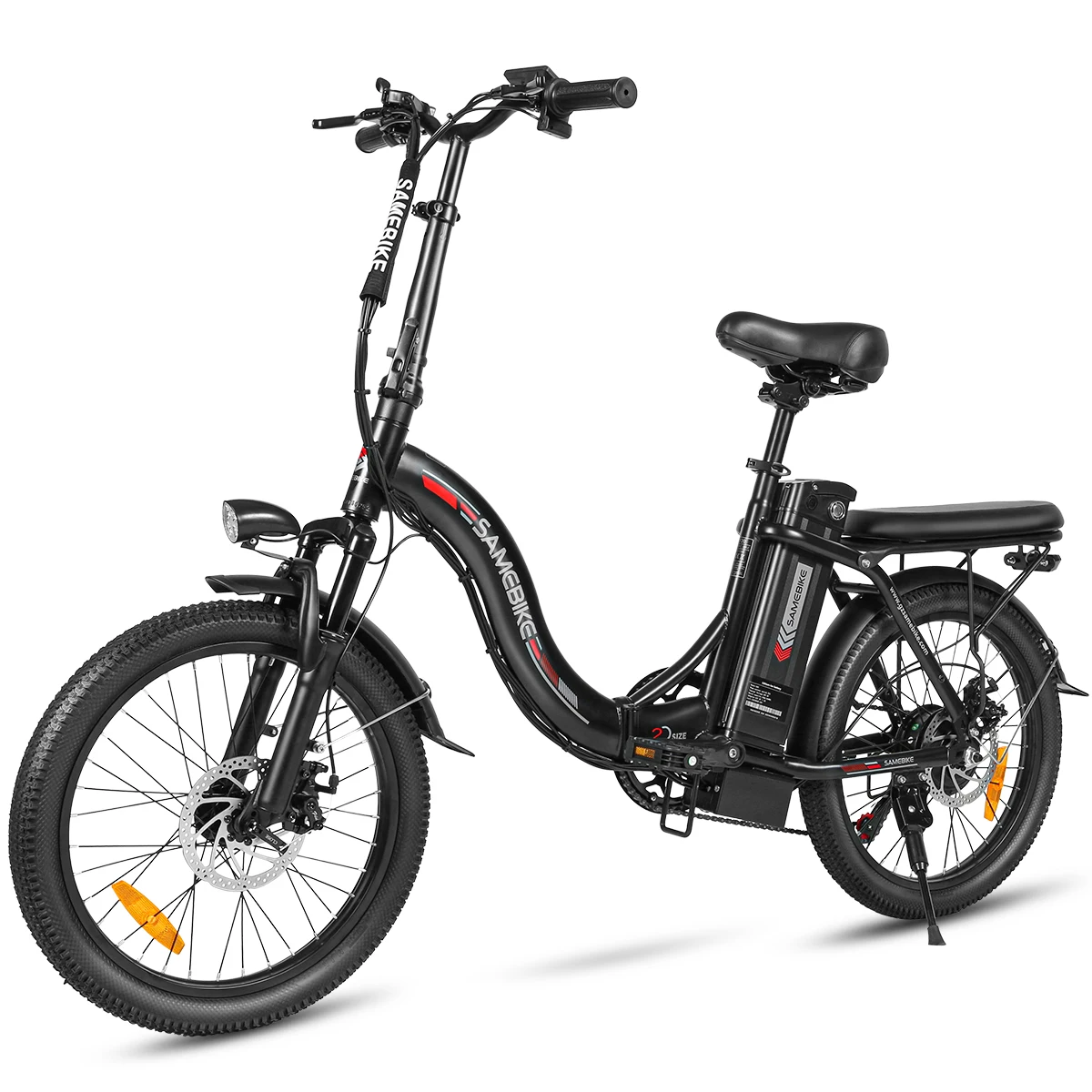 AliExpress SAMEBIKE Samebike CY20 Folding Ebike 350W 36V 12AH Removable Battery Electric Bicycle 20*2.35 Inch Tire Adult City Commuter Electric Bike