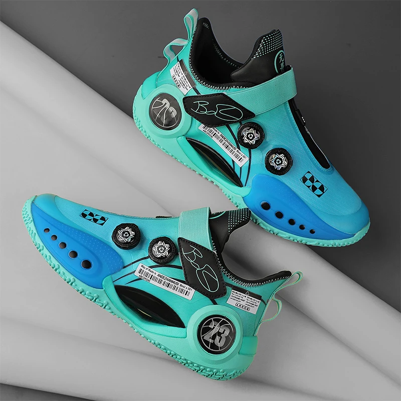 

New 2025 Fashion Anti-slip Cushioning Basketball Sneakers Fashion Sneakers Professional Men's Basketball Shoes