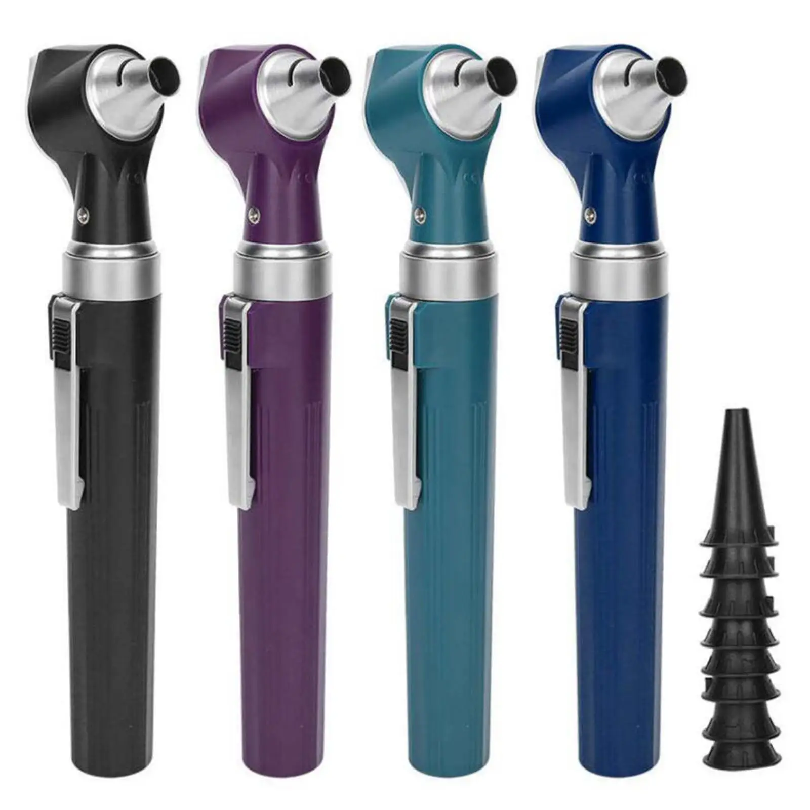 Pro Ear Scope Otoscope with 8 Earmuff Speculums 3X Magnification Compact Ear Otoscope for Home Medical Use