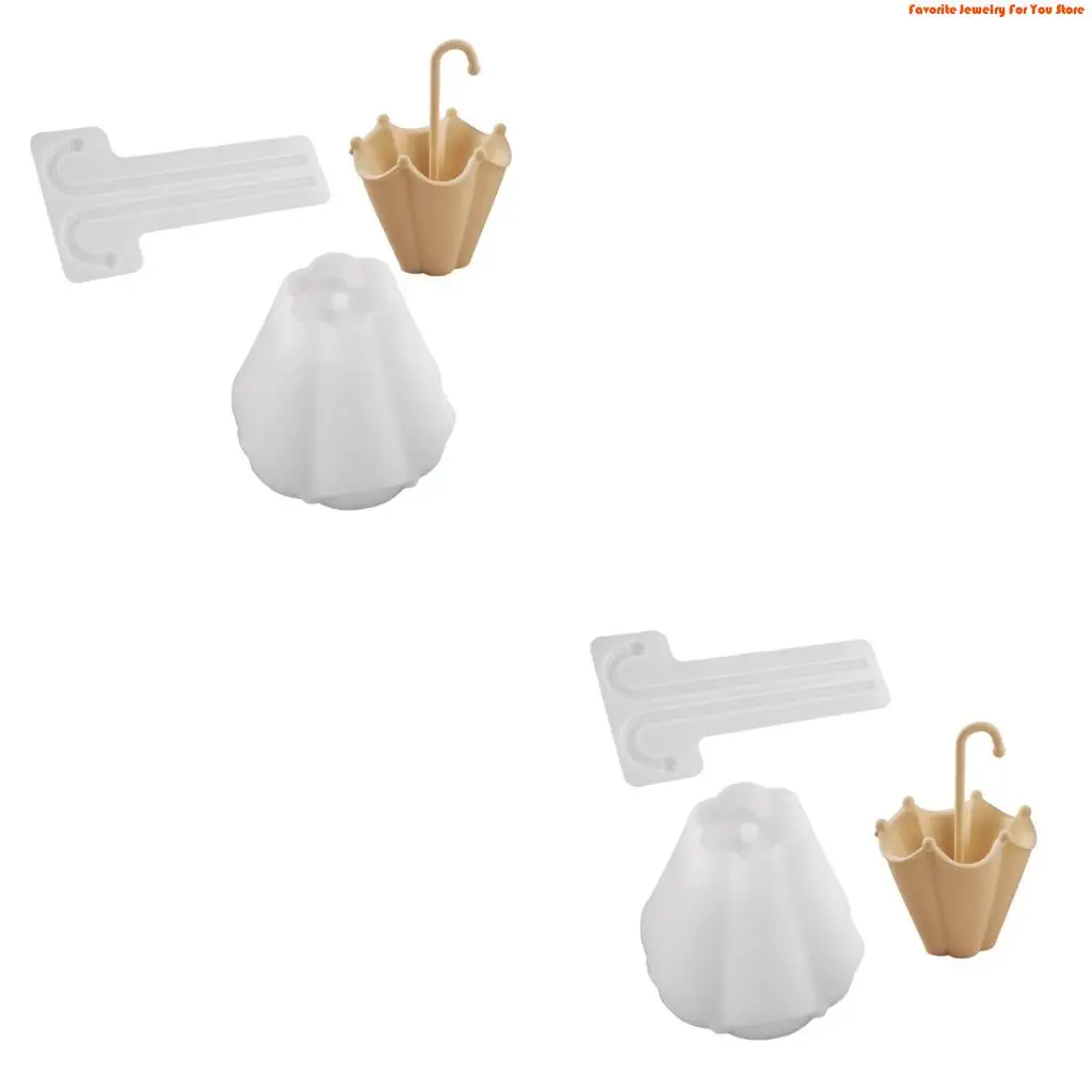 91AF Creative Silicone Mould For Customizing Miniature Plant Pot And Rings Holder
