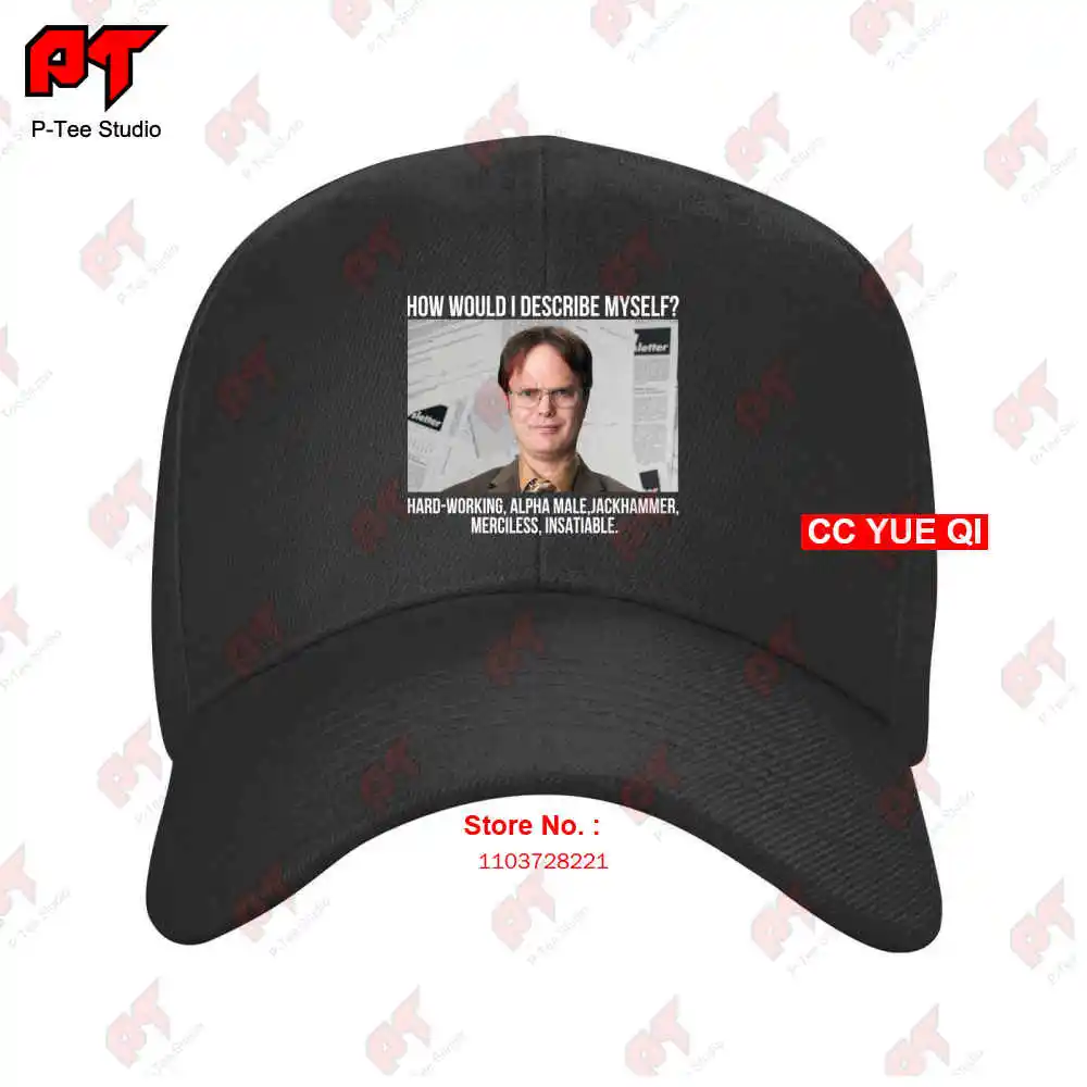 The Office How Would I Describe Myself Dwight Baseball Caps Truck Cap KAMO