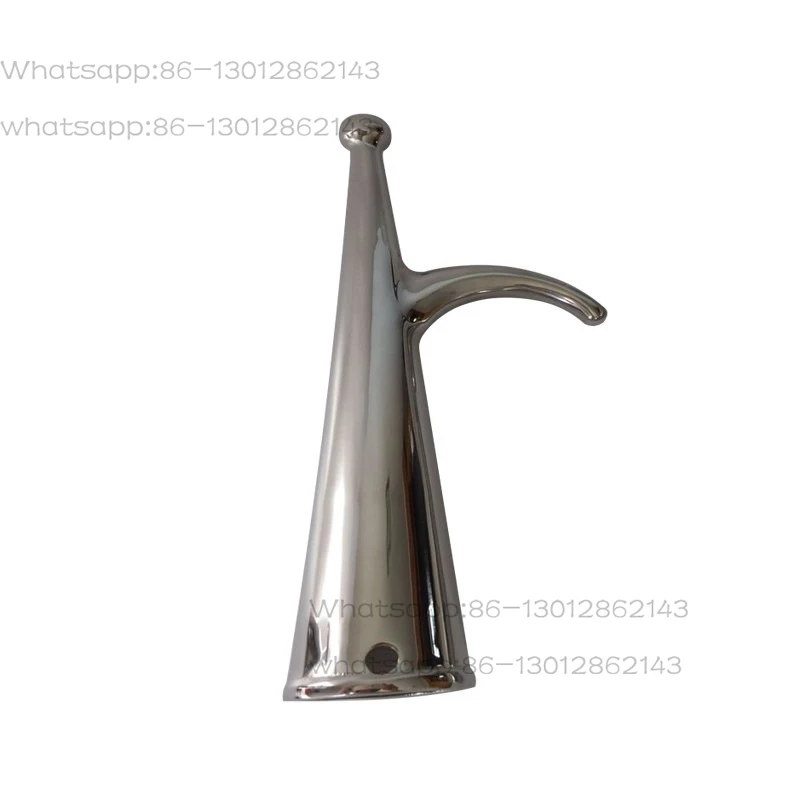 316 stainless steel marine pole head 170 * 28 hook support pickaxe punting hook boat berthing speedboat hardware accessories
