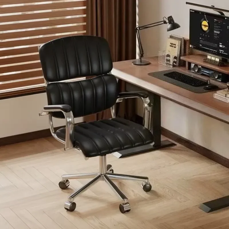 Modern Ergonomic Office Chair with Rotating Backrest and Height Adjustment Comfortable Gaming Desk Chair for Home Office