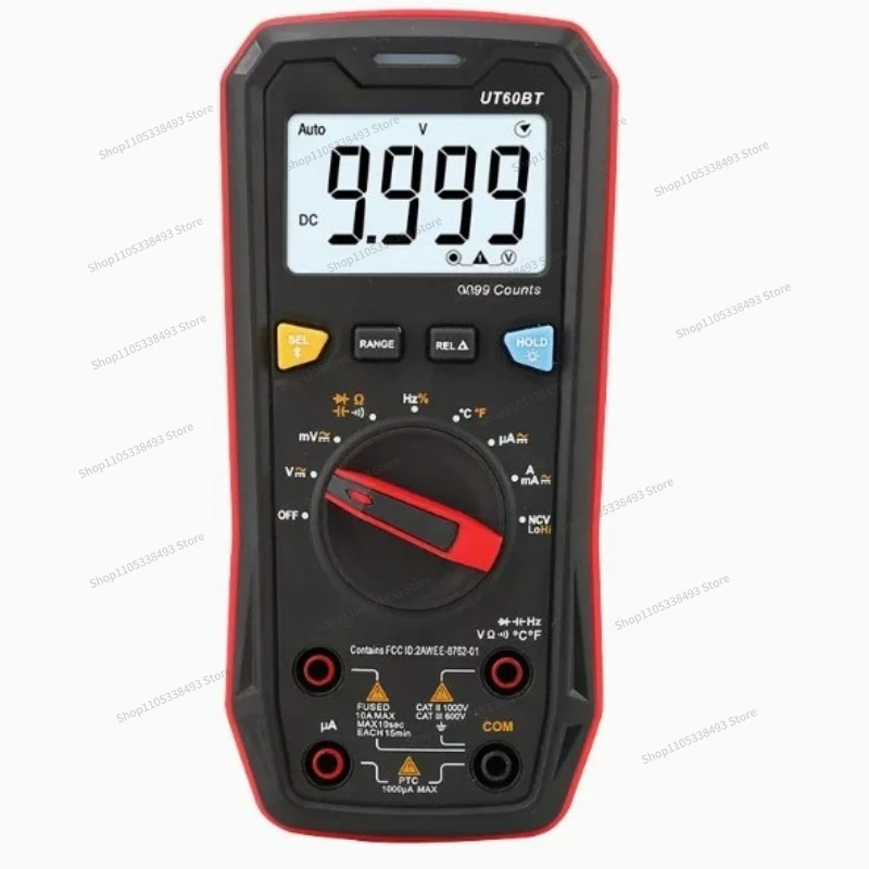 For Bluetooth Push-button Digital Multimeter UT60S/UT60BT