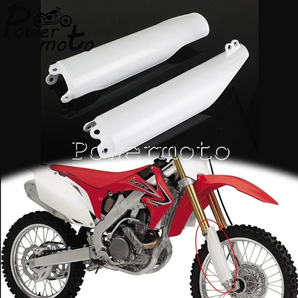 Enduro Motocross Plastic Guards Supermoto Front Fork Cover For Yamaha Yamaha Kawasaki Honda Cr125 Cr250 Cr500 CRF 250R 450R 250X 